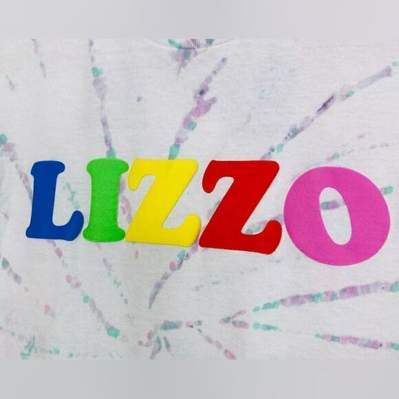 NWOT LIZZO Unisex White Tie Dye  U R Special Official Merch Tee Shirt - Size XL - Picture 5 of 5